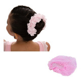 Kit Rede Para Coque + Porta Coque Cabelo Ballet Bale Dança