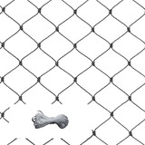 Kit Rede Tela Proteção Crianças Gatos Janelas 17,0m X 1,00m