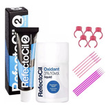 Kit Refectocil 1 Tinta + 1 Oxidante N°2 Preto Azulado