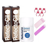 Kit Refectocil 2 Tinta + 1 Oxidante Cor A Escolher