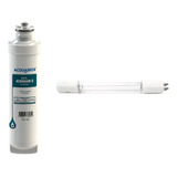 Kit Refil Filtro Compativel Electrolux Pa31g Com Lâmpada Uv