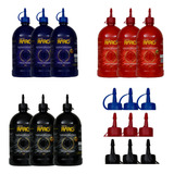 Kit Refil Para Pincel De Quadro Branco 9 Frascos De 1 Litro