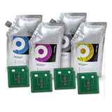 Kit Refil Toner + Chip Xerox Workcentre 7120 7125 4 Cores