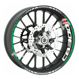 Kit Refletivo Adesivo Friso De Roda Moto Cb300r Cb 300r 