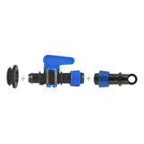 Kit Registro Inicial 16mm C/anel Fita Gotejadora (75 Unids)