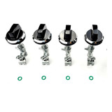 Kit Registro Ramal + Botões P/ Cooktop Itatiaia 4 Bocas