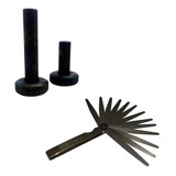 Kit Regulador De Válvulas + Calibre De Folga 13 Laminas.