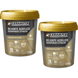 Kit Rejunte Acrílico Piscinas Ceramfix - 2 Unidades - Cores