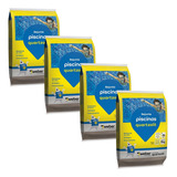 Kit Rejunte Piscina Quartzolit Azul Cobalto - 4 Unidades 5kg