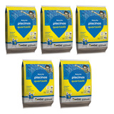 Kit Rejunte Piscina Quartzolit Azul Cobalto - 5 Unidades 5kg
