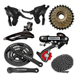 Kit Relação 21 Marchas Bicicleta Completo Rapid Yamada Bike