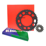Kit Relação C/ Retentor Cb 600 Hornet 97 À 07 Vaz + Kmc