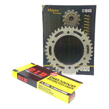 Kit Relação C/ Retentor Honda Xre 300 Maxx/ Did -transmissão