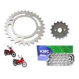 Kit Relação C/corrente Kmc Pop Biz Coroa 30 Pinhao 14 Dentes