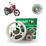 Kit Relação Cg Titan 160 2016 2017 2018 2019 20 C/ Retentor