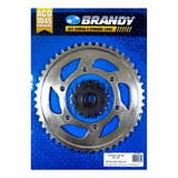 Kit Relação Coroa E Pinhão Yamaha Yzf R6 1999 Até 2002
