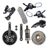 Kit Relação De Peças Bicicleta 21 Marchas Bike 21v Promoção 