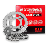 Kit Relação Did Honda Fan 125 2009/2013 43x14 Sem Retentor