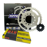 Kit Relação Er-6n, Ninja Versys650 Riffel + Did C/ Retentor