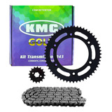 Kit Relação Fazer 250 Fazer250 Kmc Aço 1045 Com Retentor