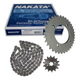 Kit Relação Honda Biz 110 125 16 17 18 19 20 21 22 23 Nakata