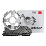 Kit Relação Honda Cg Start 160 Fan 160 Titan 160 Todas Scud