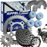 Kit Relação Honda Cg Titan Fan 125 2007 2008 Original Riffel