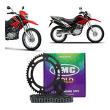 Kit Relação Honda Nxr Bros 150 2010 C/ Retentor Original Kmc