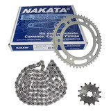 Kit Relação Honda Nxr Bros 150 2013 Nakata C Retentor