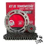 Kit Relação Honda Nxr Bros 150 Com Retentor Did Street 50/17