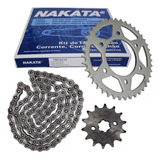 Kit Relação Nakata Fazer 150 2014 Até 2022 Aço 1045