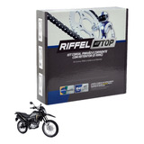 Kit Relacao Nxr 160 Bros 2015 A 2023 Riffel Com Retentor