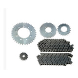 Kit Relação Original Triciclo Fusco Moto Segura 150 Completo
