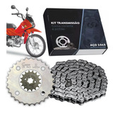 Kit Relação P Honda Pop110 Biz125 Coroa 30 C/ Pinhao 15 E 16
