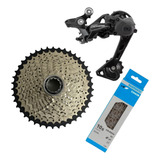 Kit Relação Shimano Deore M6000 10v Câmbio Cassete Corrente