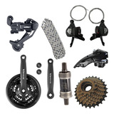 Kit Relação Tipo Shimano 26/29 24v Transforme 07v Para 8v