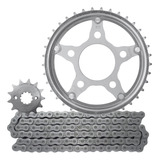Kit Relação Transmissão Honda Cb 300 Todas Aço 1045 Velth