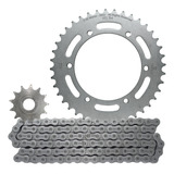 Kit Relação Transmissão Yamaha Xtz 250 Lander Aço 1045 Velth