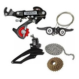 Kit Relação Yamada 18v Câmbio Catraca Corrente Passador 6v