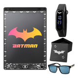 Kit Relógio Batman + Óculos Uv