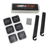 Kit Remendo Reparo Câmara Ar Bike + 6 Remendos + Espatulas