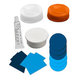 Kit Remendo Reparo Profissional P/ Colchões Boias Piscinas