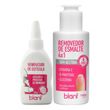 Kit Removedor De Cutícula E Removedor De Esmalte Blant 110ml