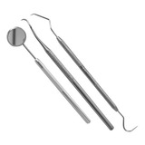 Kit Removedor De Tártaro: Extrator De Tártaro+sonda+espelho