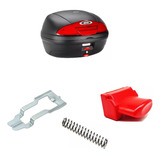 Kit Reparo Baú E450 E470 Givi Mola+placa Trava+botão