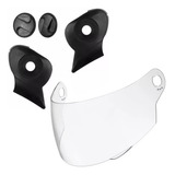 Kit Reparo Botão Lateral + Viseira Para Capacete Modelo Evolution 788 Pro Tork 3g G4 G5 G6 E G7 Todos Modelos 