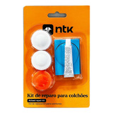 Kit Reparo Colchão Inflável Remendo Cola Tampas Nautika