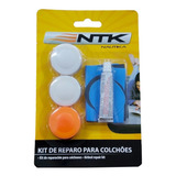 Kit Reparo Colchão Inflável Remendo + Cola + Tampas Nautika