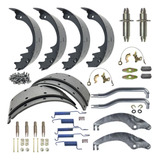 Kit Reparo Com Sapata Patim Lona Tambor Freio Gmc 6100 6150