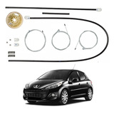 Kit Reparo Da Maquina De Vidro Eletrico Peugeot 207 Dianteir